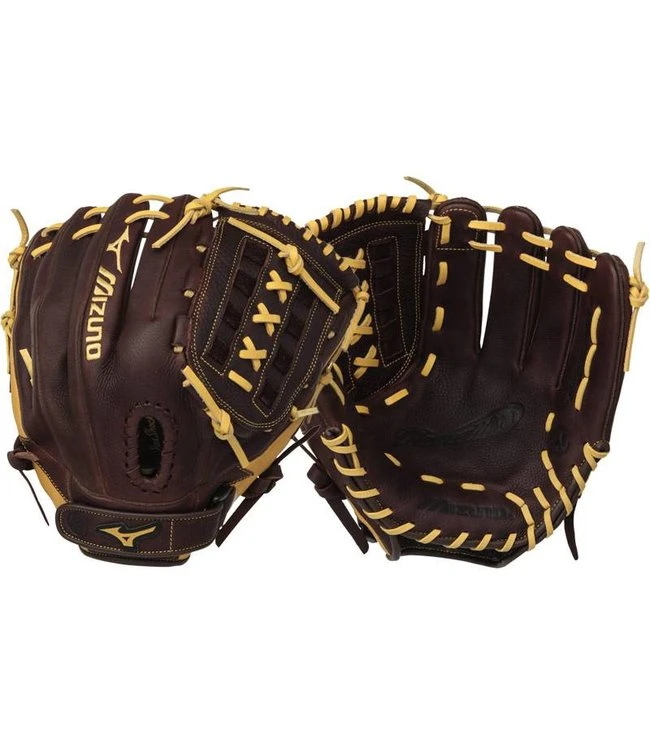 MIZUNO GFN1250S2 Franchise Brown 12.5" Slowpitch Glove 1 MIZUNO GFN1250S2 Franchise Brown 12.5" Slowpitch Glove
