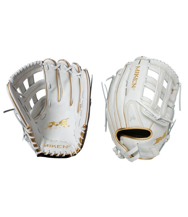 MIKEN Pro140 Pro Series Gold Edition 14" Softball Glove 1 MIKEN Pro140 Pro Series Gold Edition 14" Softball Glove
