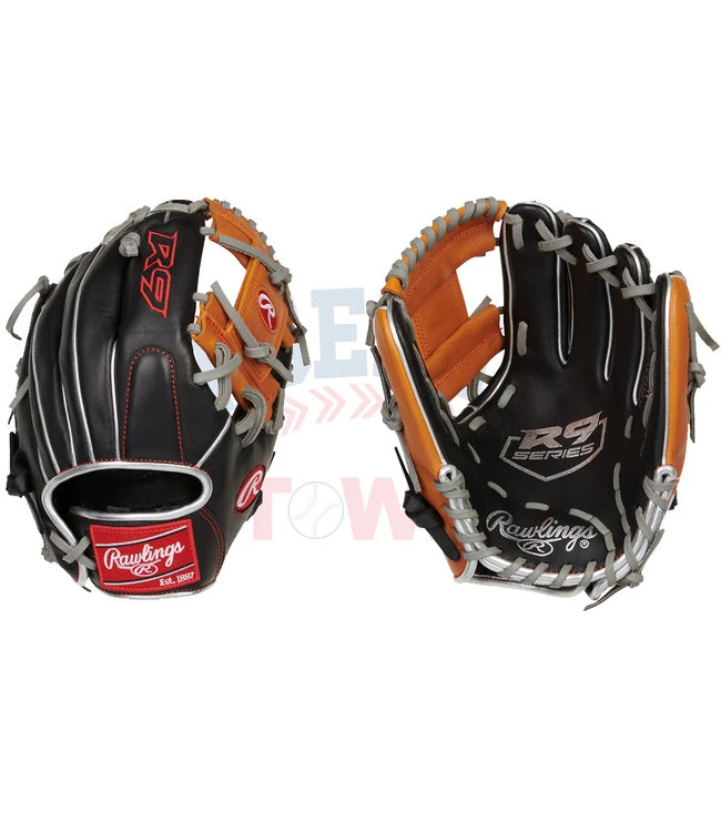 RAWLINGS R91125U-2BT R9 11.25" Youth Baseball Glove 1 RAWLINGS R91125U-2BT R9 11.25" Youth Baseball Glove